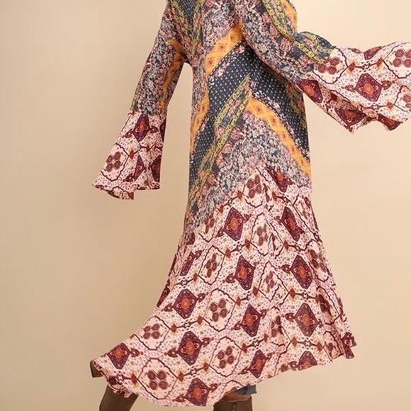 UMGEE  Piece Of My Heart Kimono/duster/cardigan - Picture 5 of 10